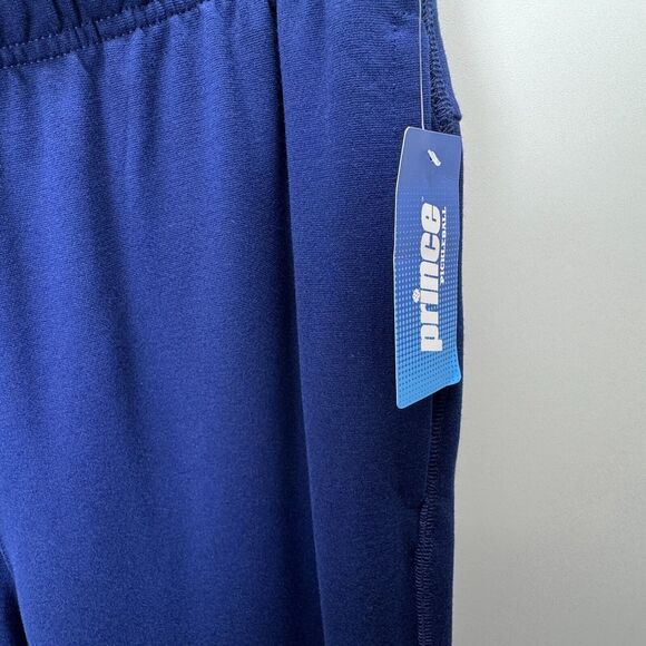 Prince Pickleball Mens Navy Jogger‎ Pants Size Medium Zipper Cuffs Pockets - Picture 10 of 15